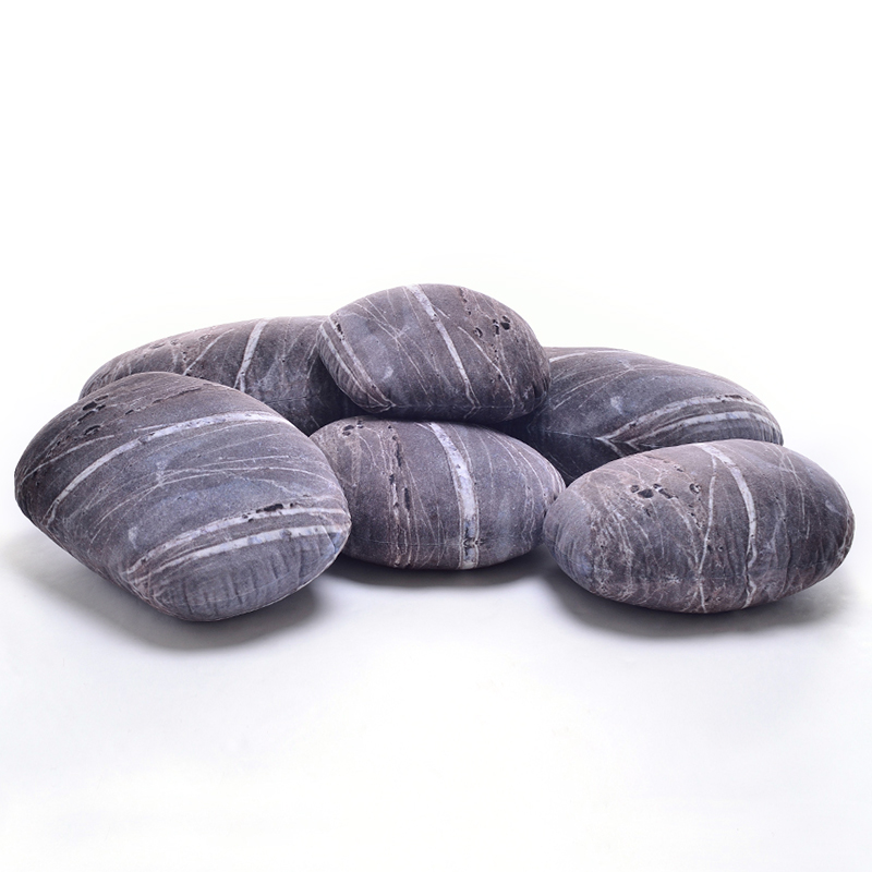 Jumbo Decorative Pillows Stone Coloured Cushions (4)