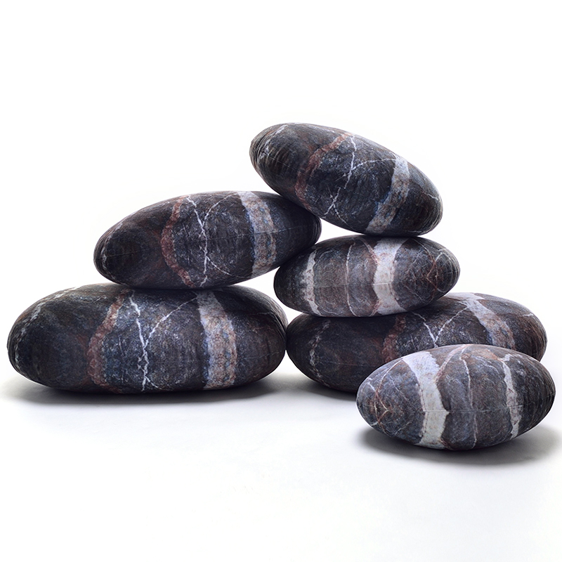 Large Outdoor Pillows Stone Shaped Cushions (1)