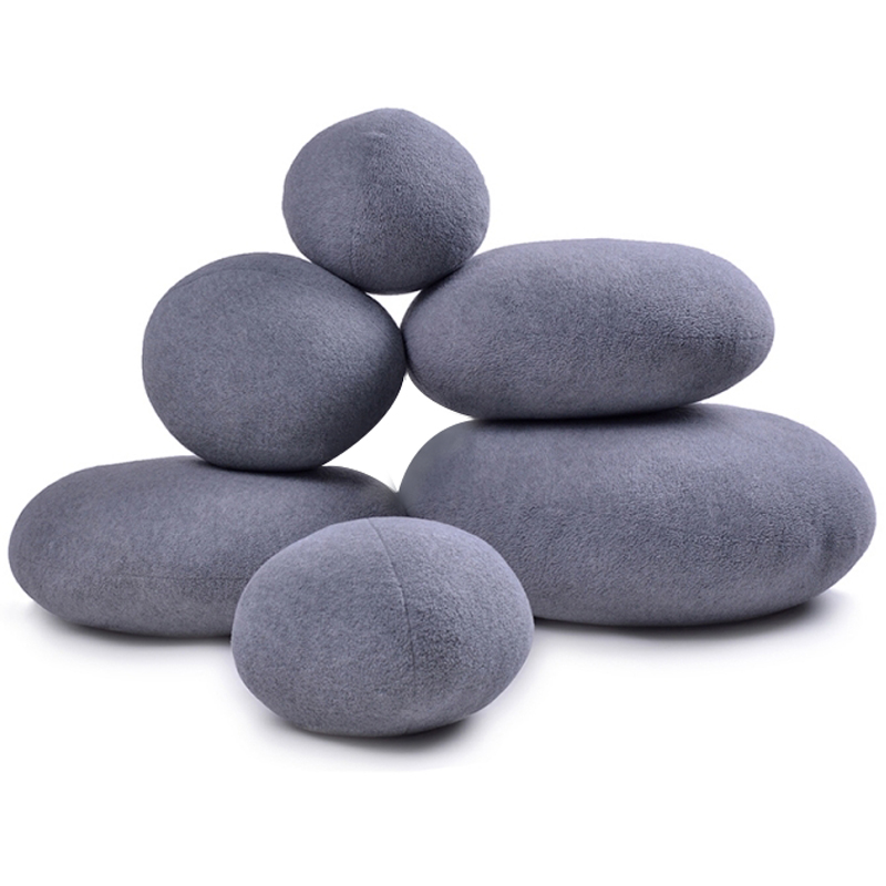 Living Stone Pillow Outdoor Furniture Cushions (2)