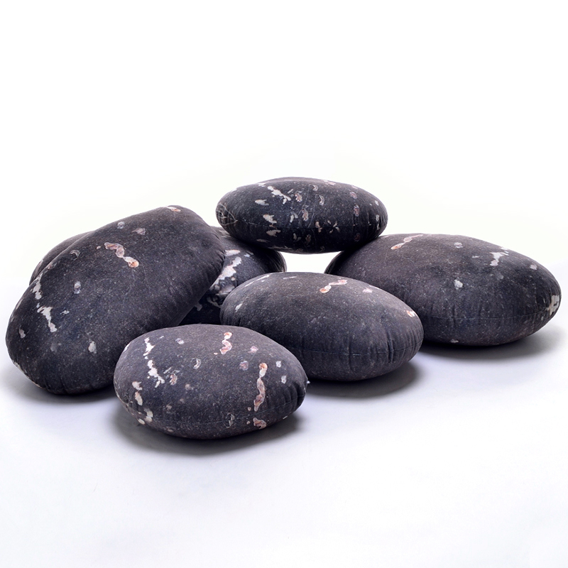 Rock Floor Pillows Outside Throw Cushions (4)