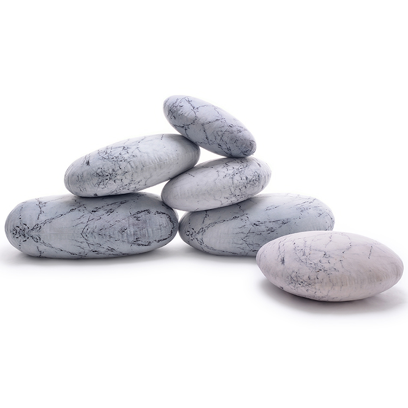 Rock Pillows DIY Pebble Floor Cushions (1)