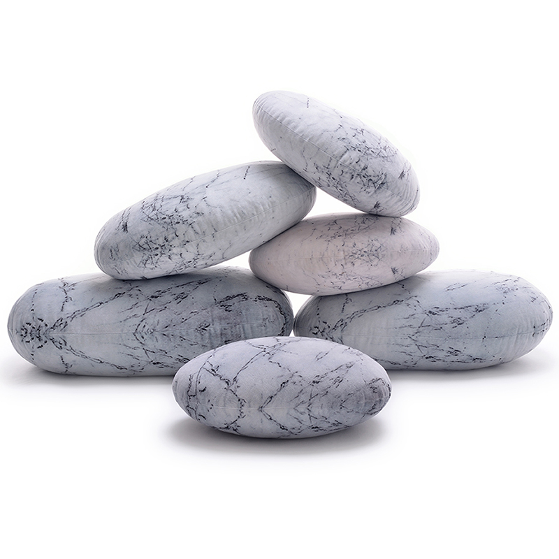 Rock Pillows DIY Pebble Floor Cushions (2)