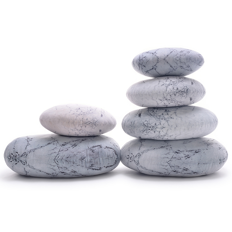 Rock Pillows DIY Pebble Floor Cushions (3)